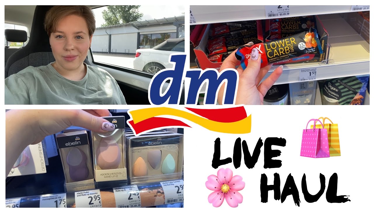 Dm Live Haul 🌸🛍 // Beauty, FOOD & Haushalt // August 2021