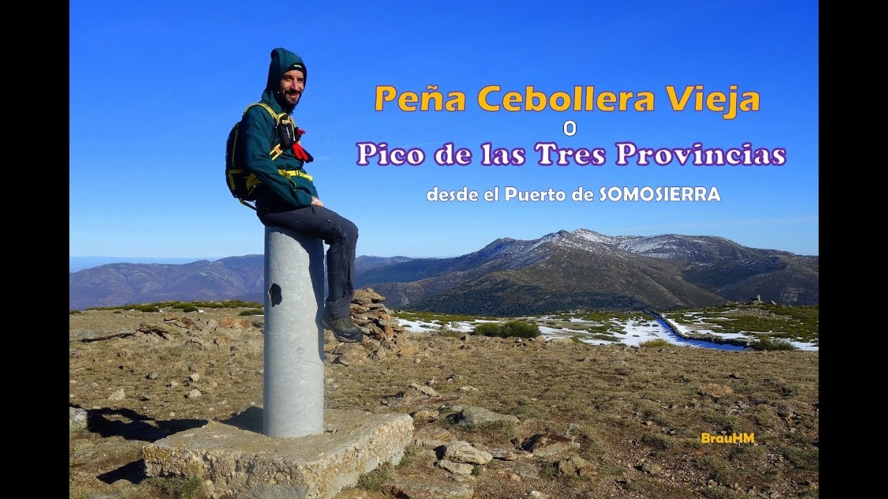 Peña Cebollera o Tres Provincias. Somosierra
