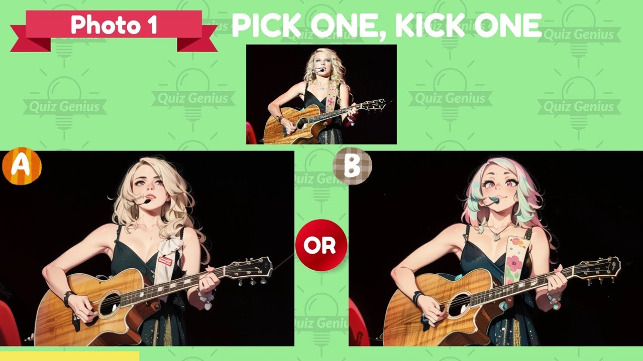 📸Pick One, Kick One: Taylor Swift Edition (AI Generated Photos) | Pick Your Favorite | 50+ photos