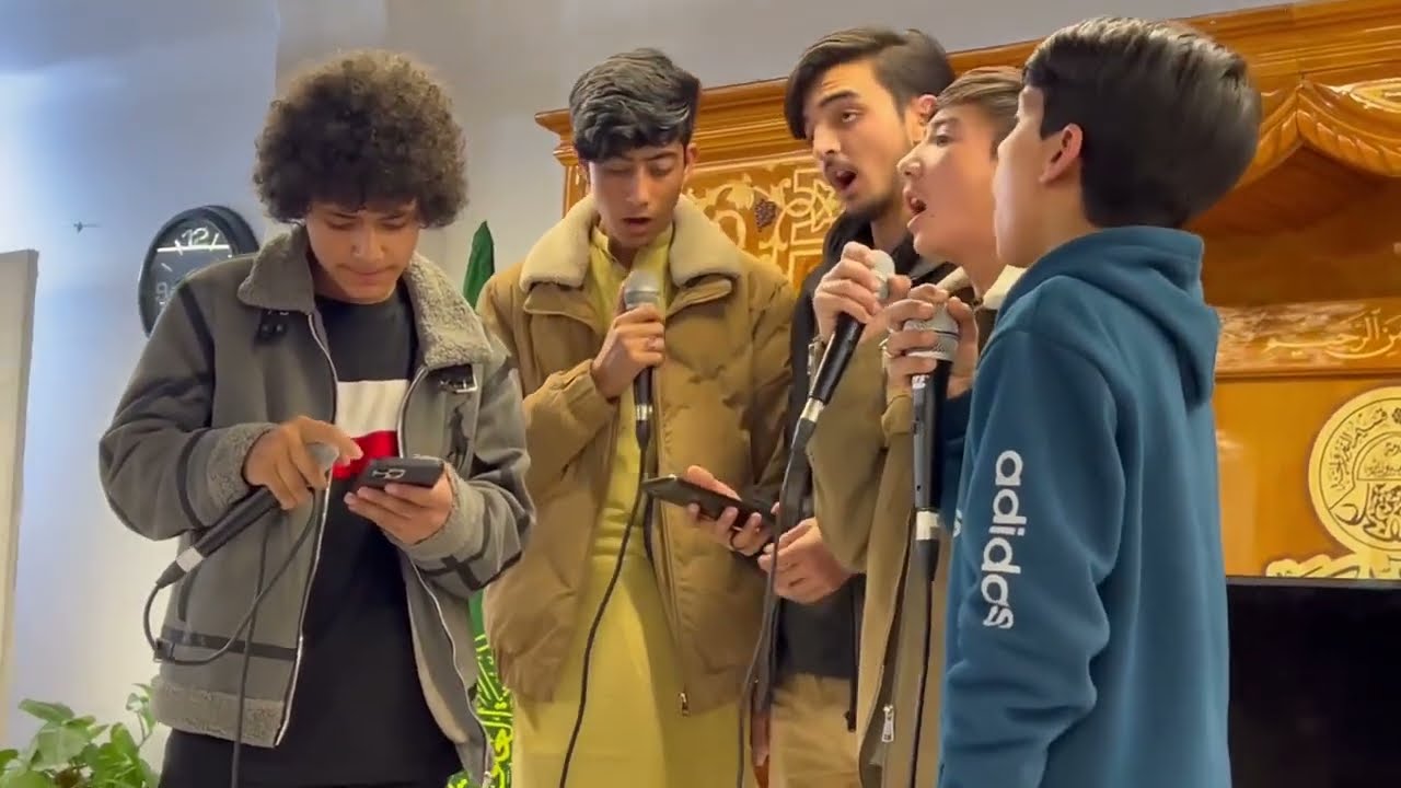 ali kazim khawaja kehdo quran se lori sunaye ajmal brothers in Najaf ashraf iraq manqabat qasida 3