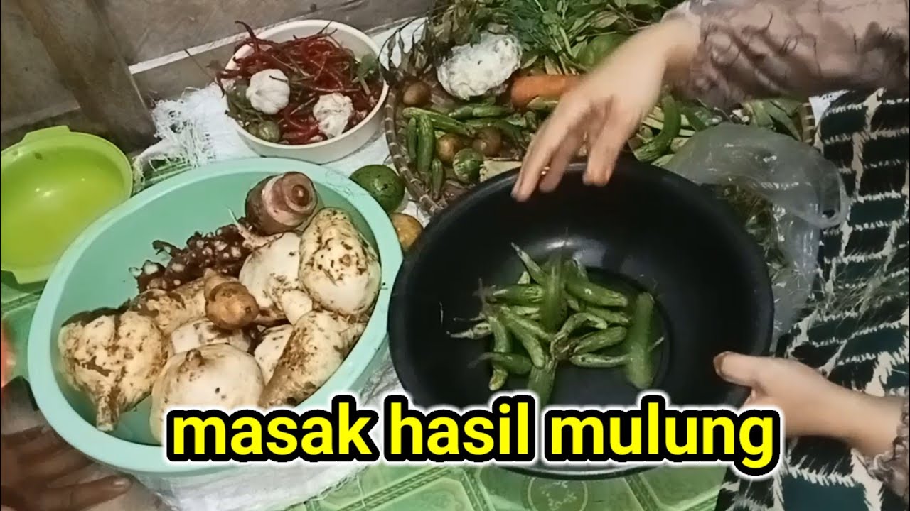 masak hasil mulung sisa dagangan