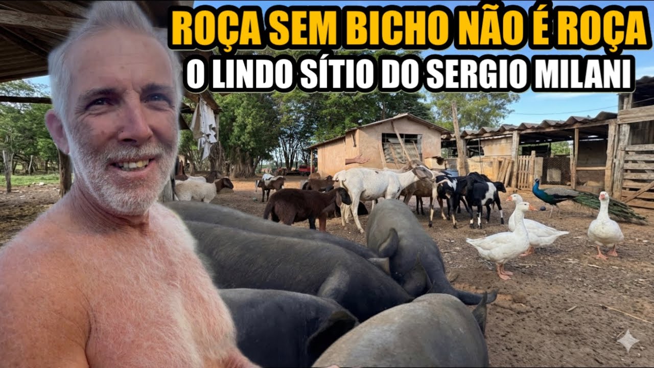 A BICHARADA SOLTA DO S&Eacute;RGIO MILANI - FRANCA SP 