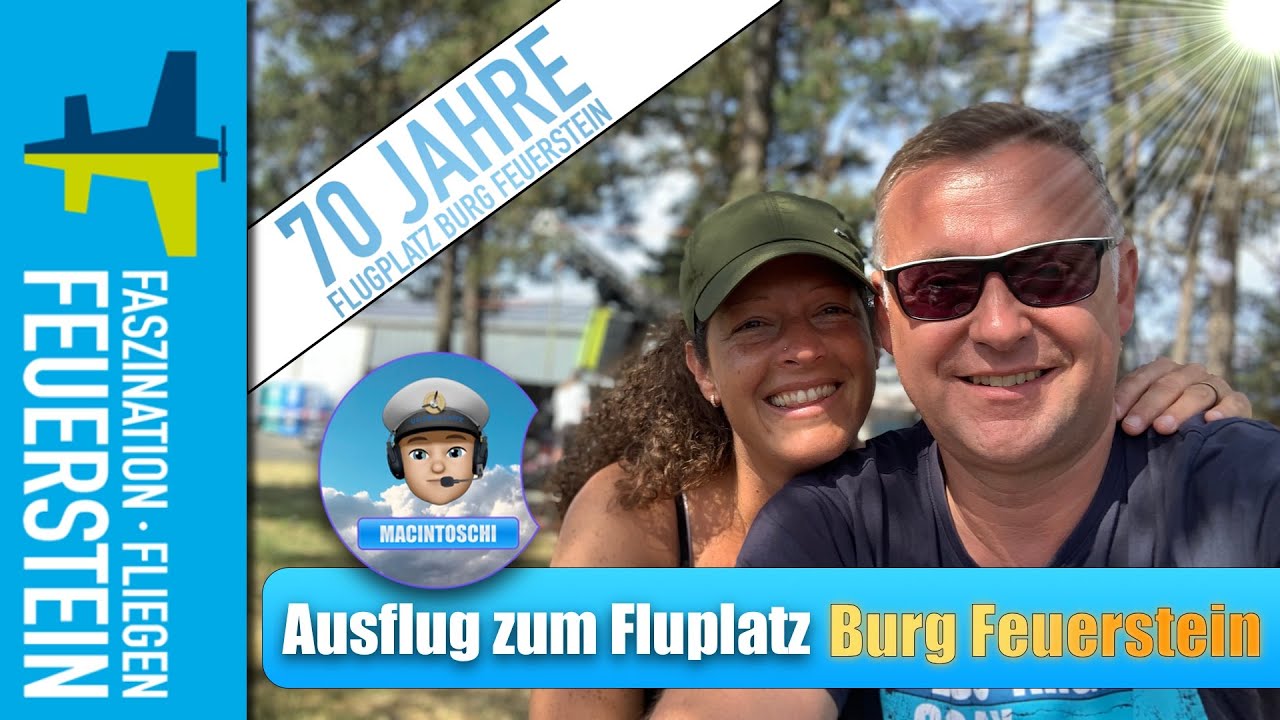 70 Jahre Flugplatz BurgFeuerstein   HD 1080p