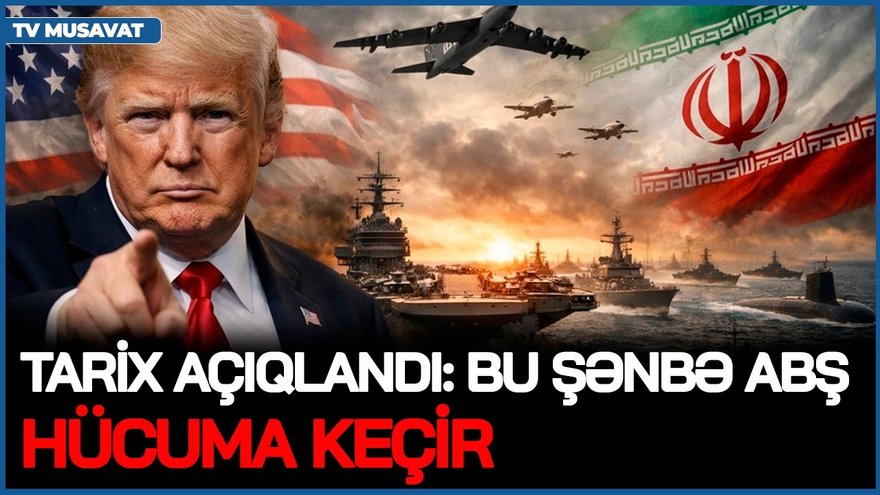 Hazırlıq BİTDİ, tarix AÇIQLANDI: bu şənbə ABŞ HÜCUMA KEÇİR: Gəmilər, qırıcılar, raketlər İranda!