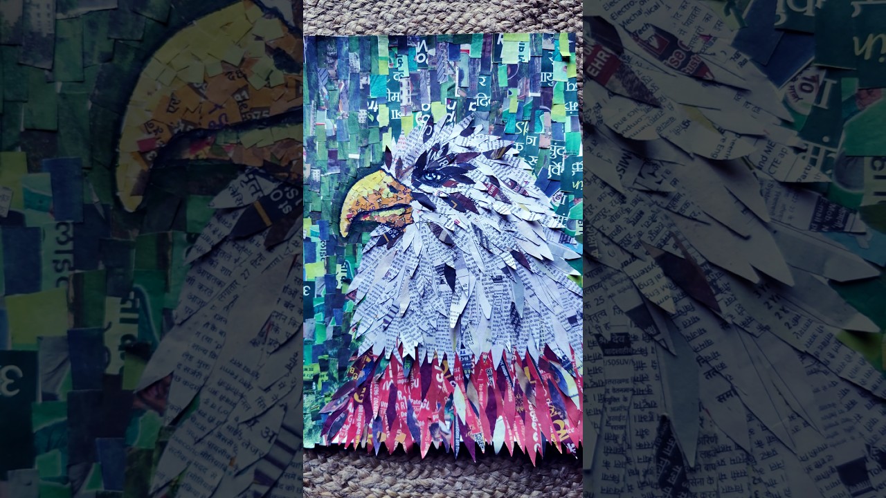 Collage From Newspaper 