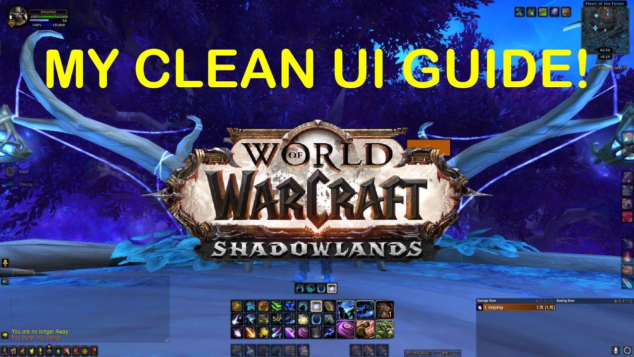MY CLEAN UI GUIDE! Shadowlands 9.0