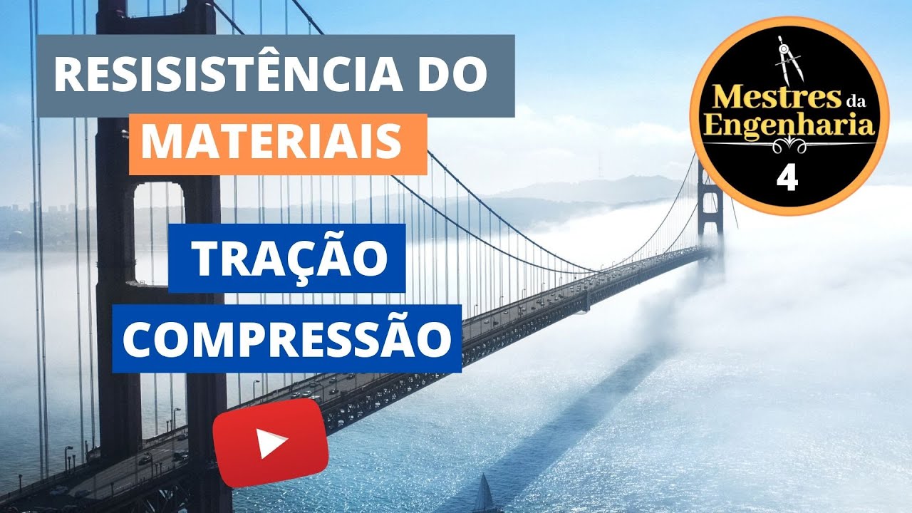 RESIST&Ecirc;NCIA DOS MATERIAIS - TRA&Ccedil;&Atilde;O E COMPRESS&Atilde;O (E04)