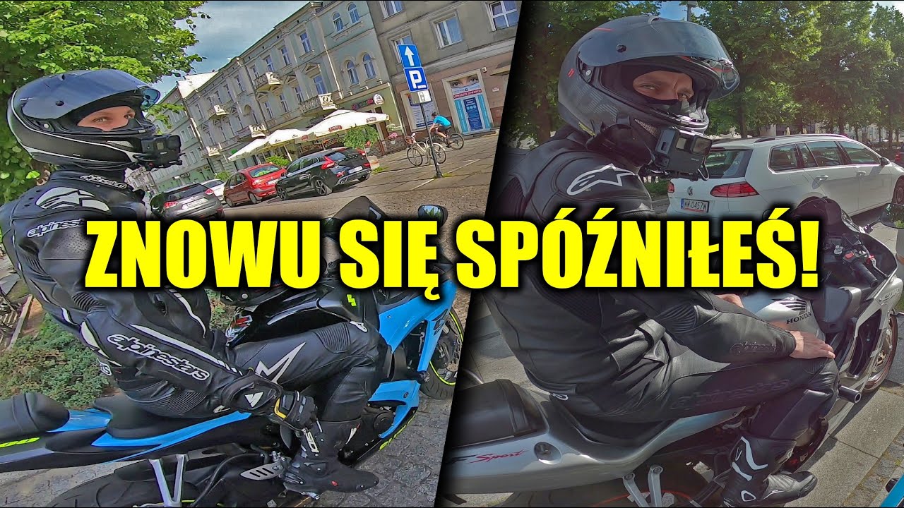 ZNOWU SIĘ SPÓŹNIŁEŚ MIKKSER! 😡*łututu dla Panów strażników miejskich! 🔥🏍