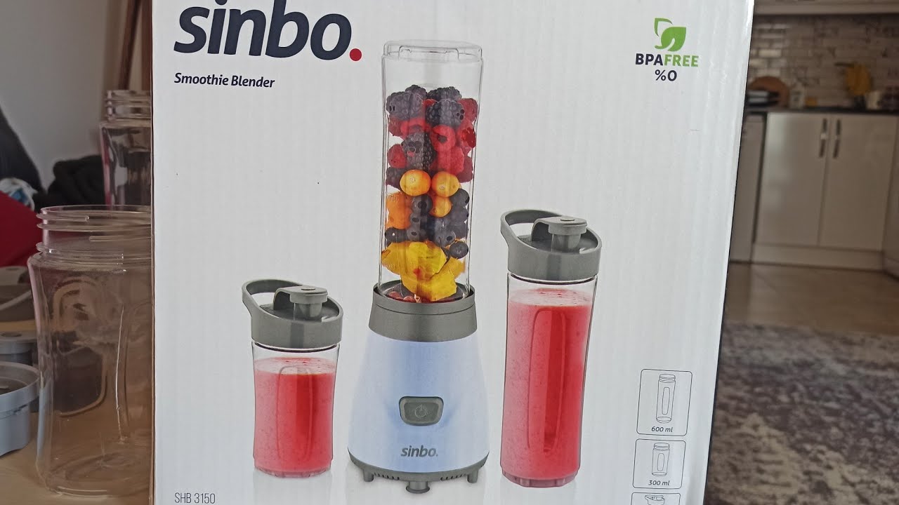 Simbo Smoothie Blander'ı Aldım Paket A&ccedil;ma ve Test