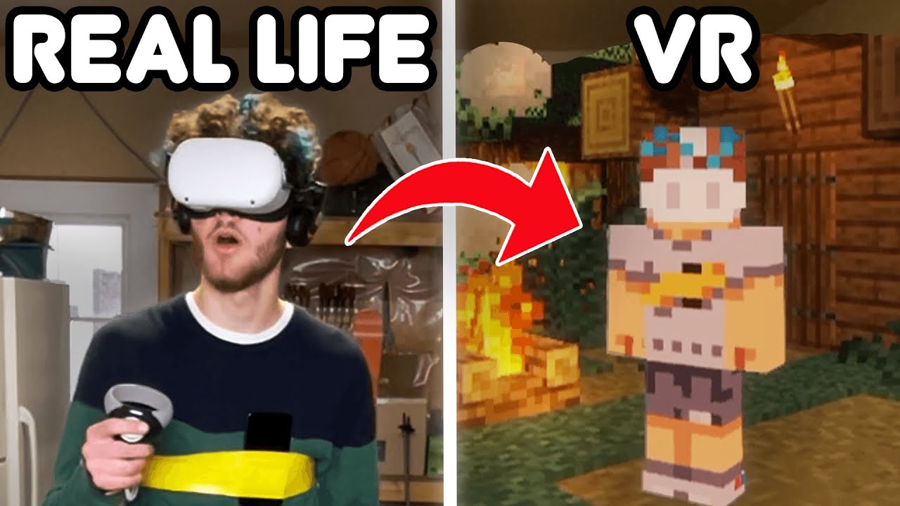 Playing MINECRAFT VR on the Oculus Quest 2