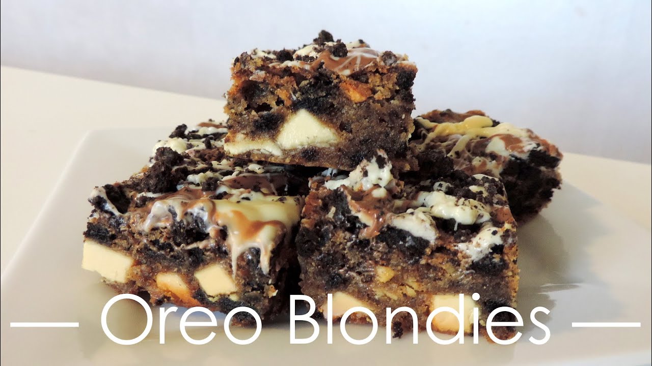 Recette des Blondies aux Oreos - William's Kitchen