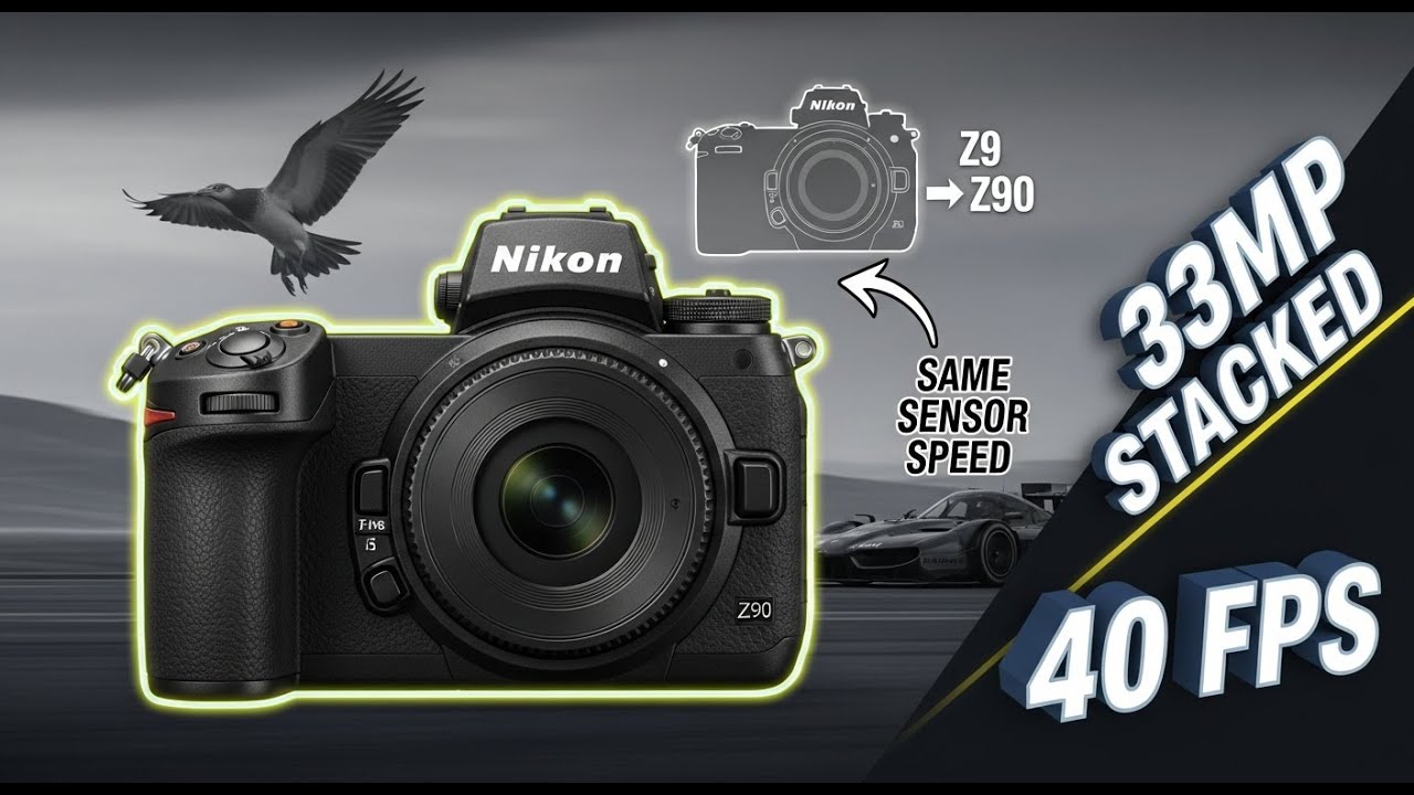 Появилась "мини-версия Z9": официальные характеристики Nikon Z90 и дата выпуска в 2026 году.