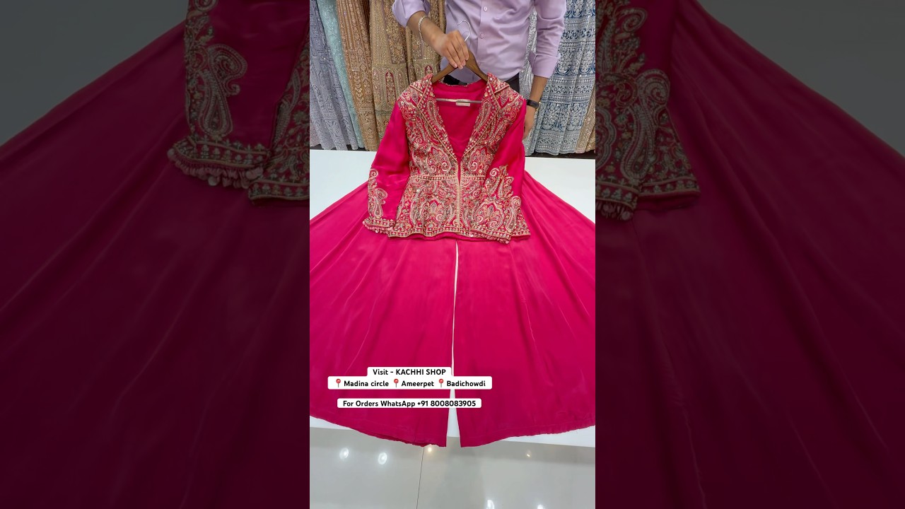 Exclusive Readymades✨| Indowestern | Dresses | Party Wear | Designer Dresses | Kachhi shop #style