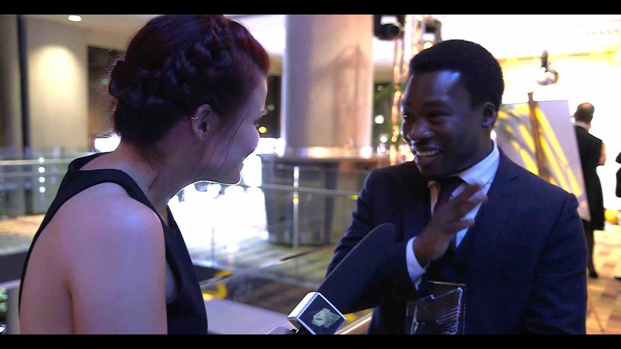 Fisayo Akinade at the RTS North West Awards