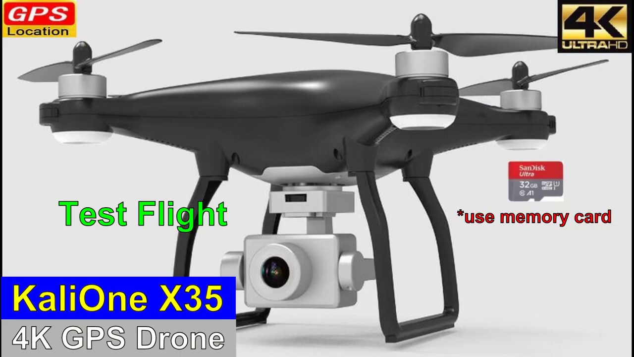 X35 GPS 4K 2-Axis Gimbal Drone – Flight Instruction Video !