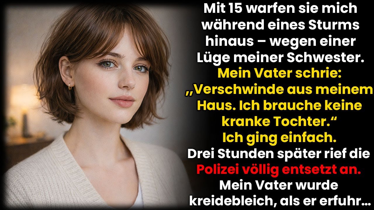 Mit 15 warfen sie mich wegen einer Lüge im Sturm raus – und das „Hau ab!“ wurde zu …