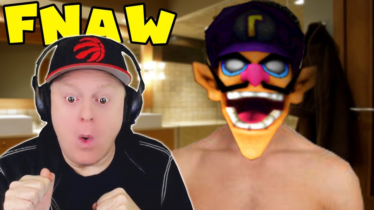 I WALKED IN ON WALUIGI IN THE SHOWER | FNAW: RISE OF THE CORRUPTION | WARPED UNIVERSE