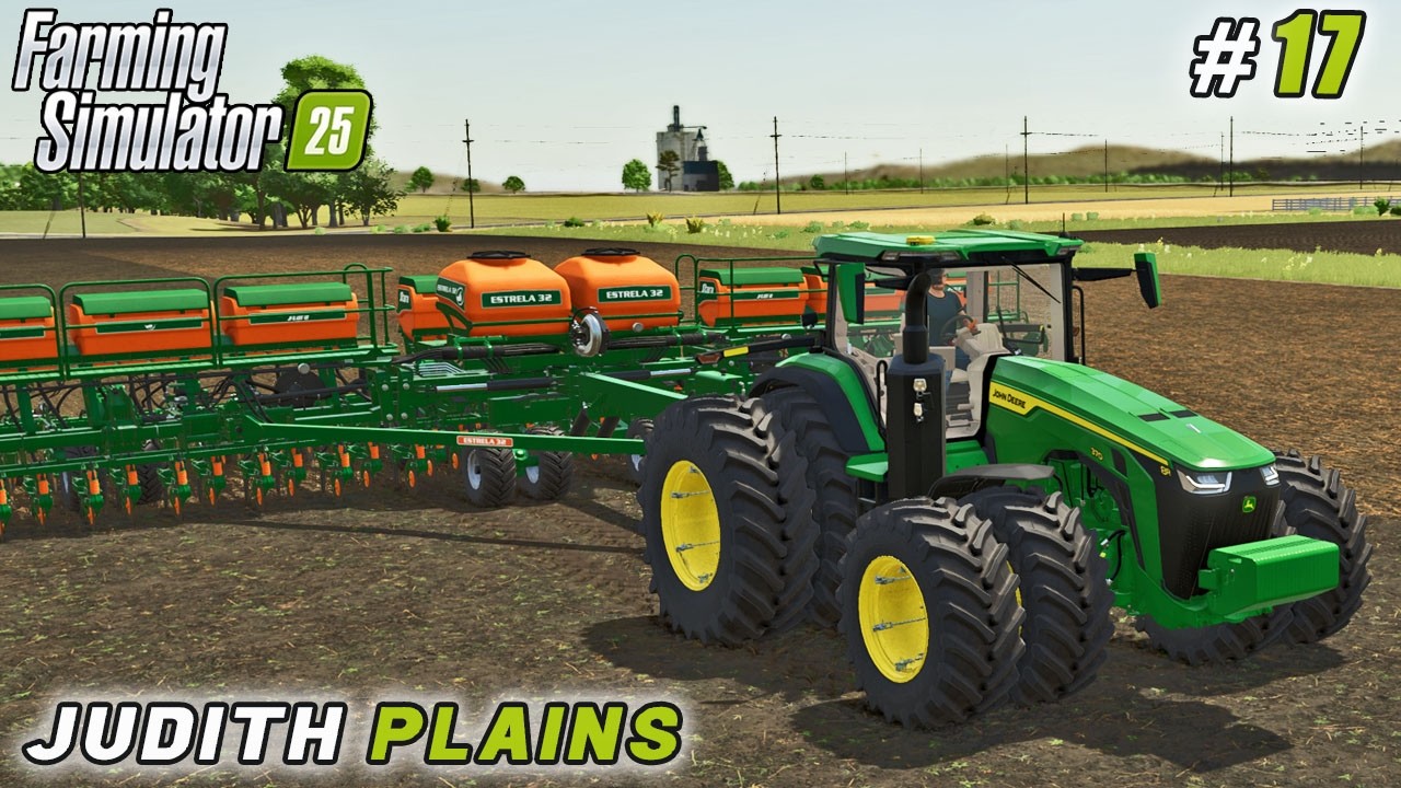 The New Tractor-Seeder Combo is a Game Changer | Farming simulator 25 | Judith Plains | Timelapse#17