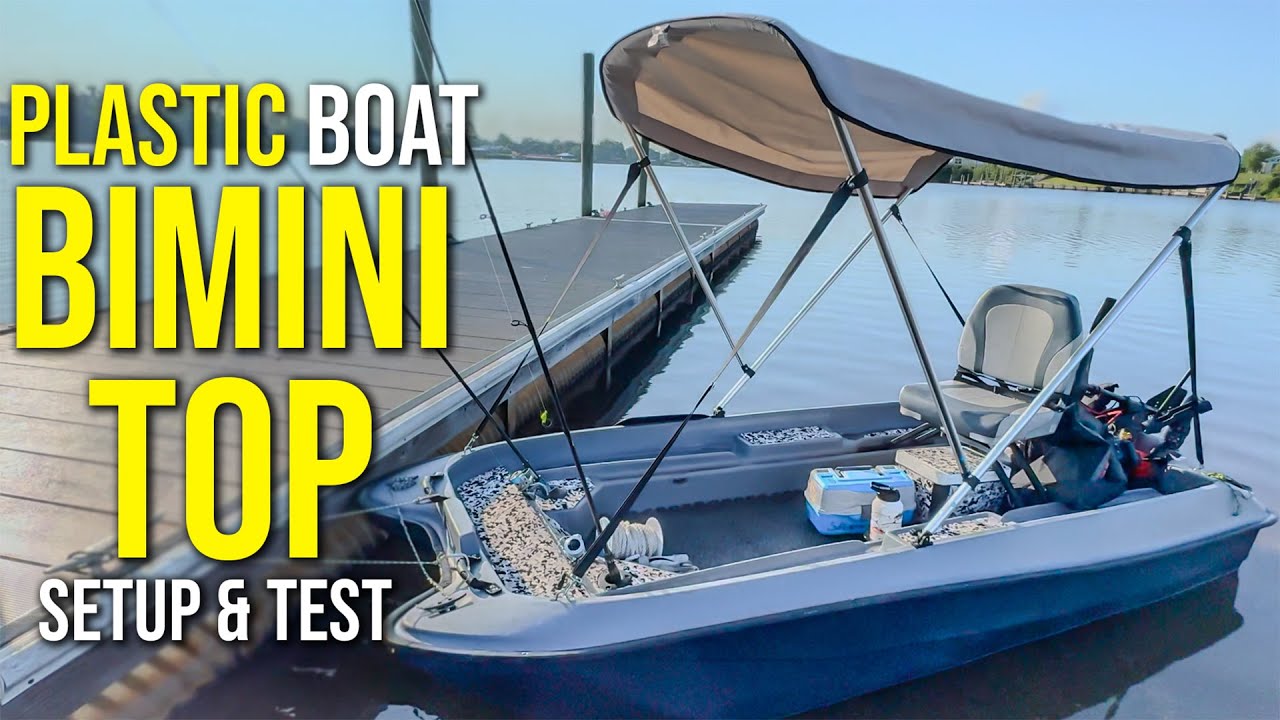 Установка тента Bimini Top на Pond Prowler | Рыболовный тест!