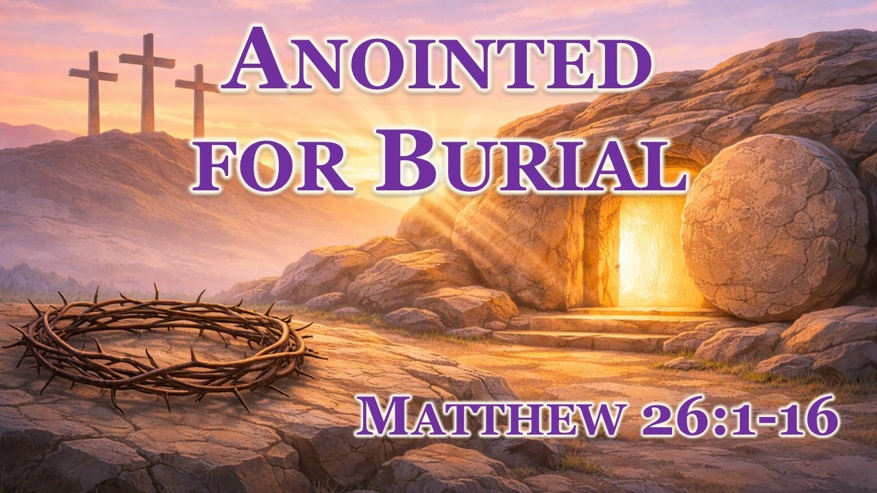 Anointed for Burial (Matthew 26:1-16)