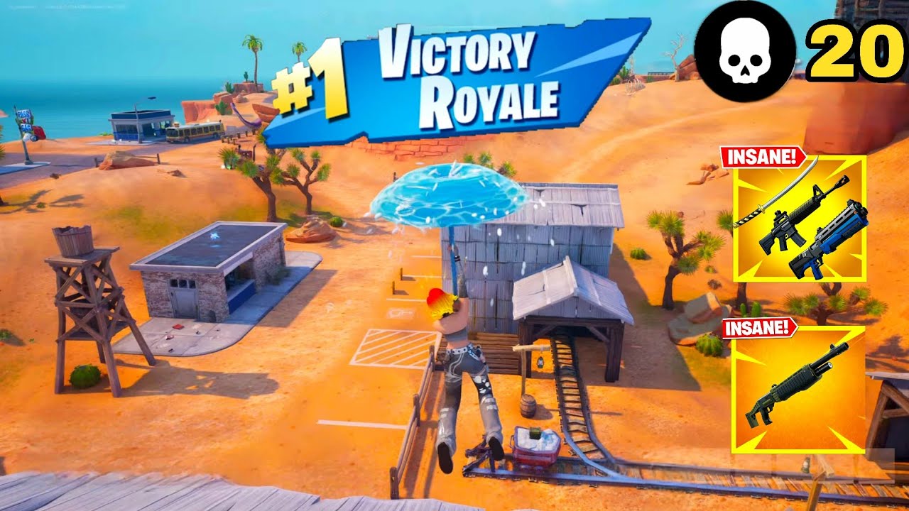 Fortnite: 20 Eliminations Out of 38 Players! 🔥
