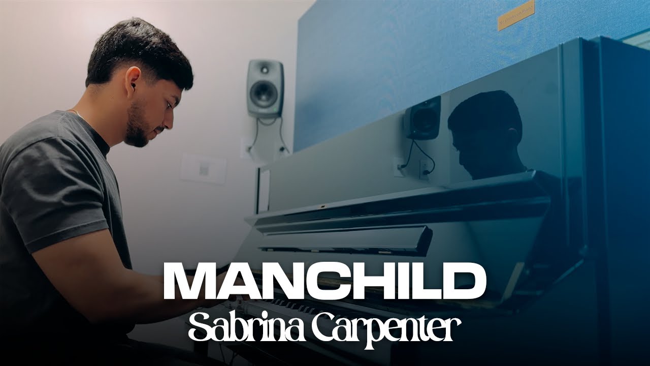 Manchild - Sabrina Carpenter (Piano Cover) | Eliab Sandoval