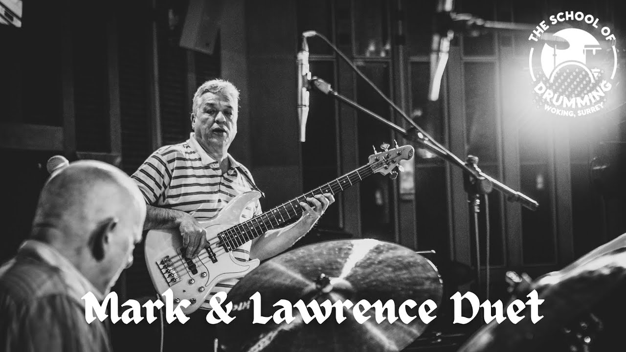 Mark Fletcher & Lawrence Cottle Bebop Duo - Drum Clinic w/Mark Fletcher, Laurence Cottle & Carl Orr