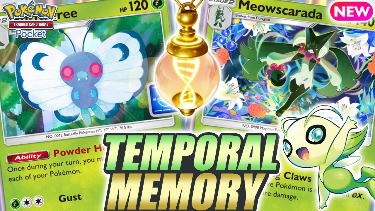 GENIUS ! MEMORY LIGHT Turns BUTTERFREE & MEOWSCARADA into Powerful Draw Engine ! Pokemon TCG Pocket