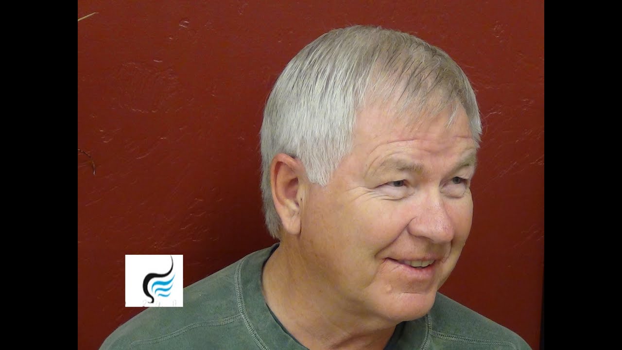 The Best Short Haircut for Gray Hair - Proven Technique