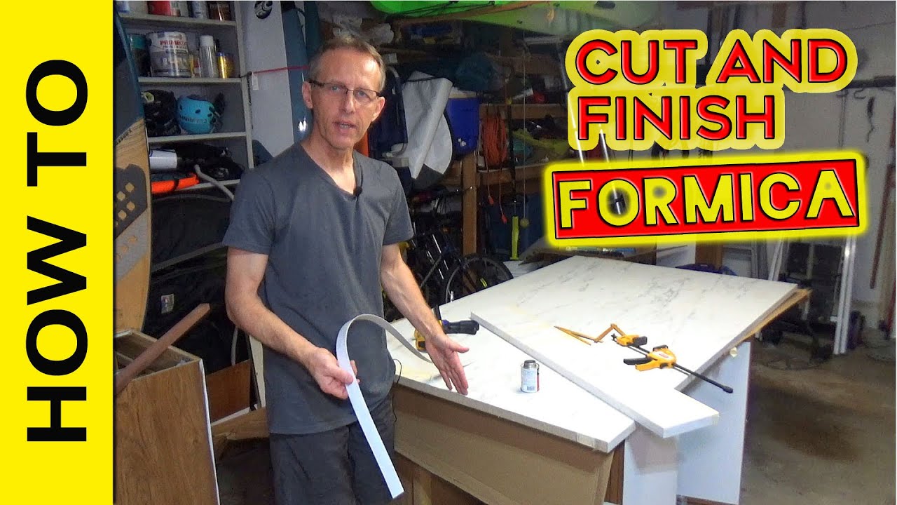How to Cut and Finish Formica Countertop