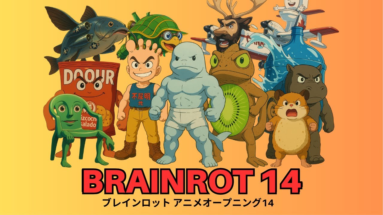 BRAINROT: ANIME OPENING (P.14) | Official Music Video