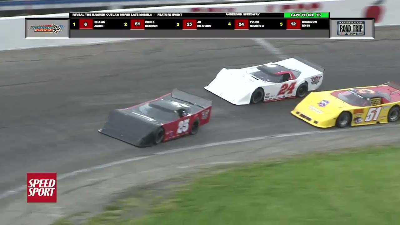 2021 Reveal The Hammer Outlaw Super Late Models At Anderson Speedway - (HIGHLIGHTS)