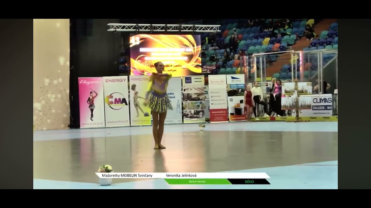 Sólo senior baton 2024 - V rytmu - Verča Jelínková