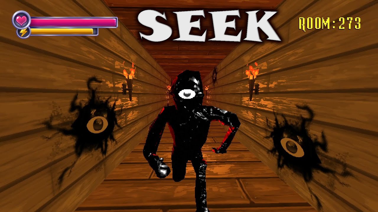 SEEK from Roblox DOORS in Spooky's Jump Scare Mansion! | SJSM+ [Mod]