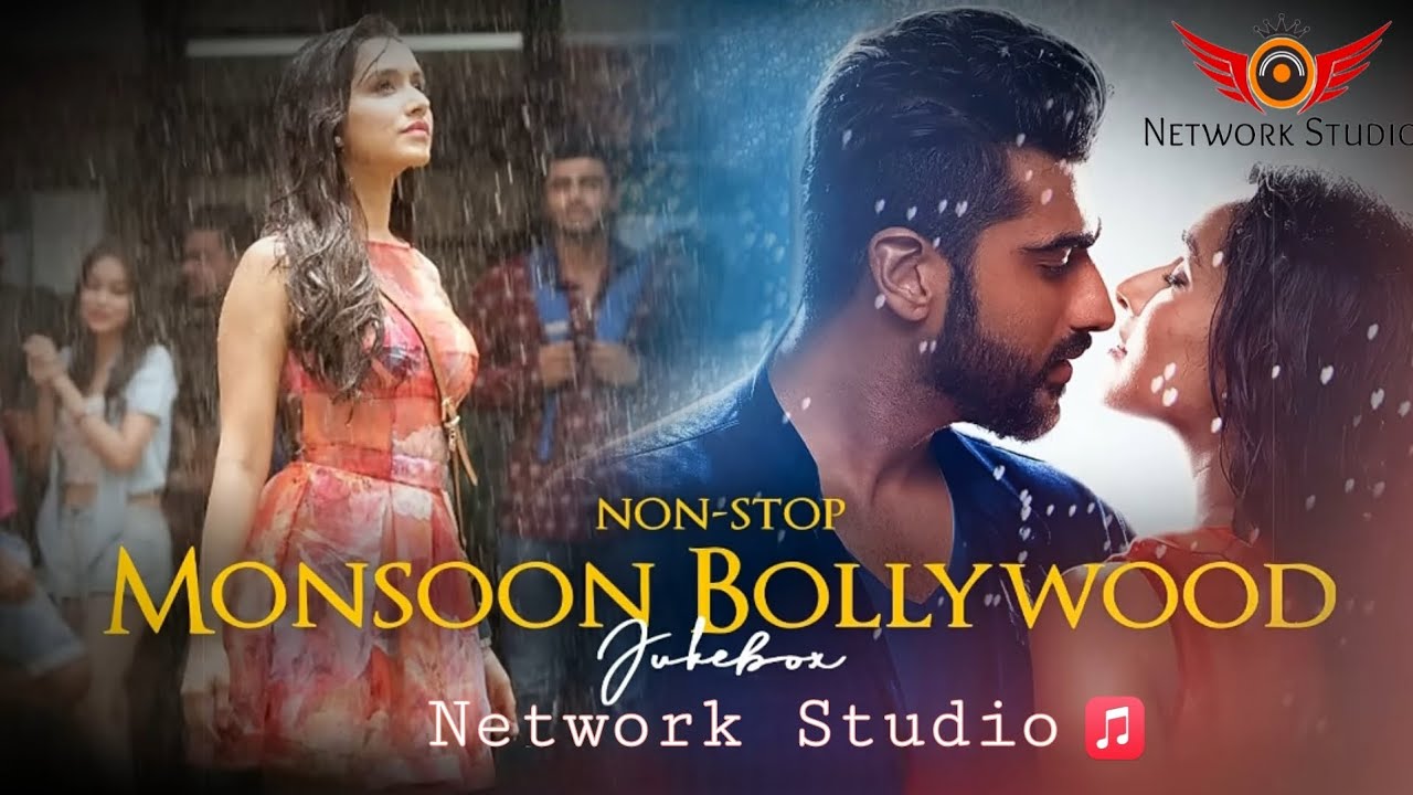 Non-Stop Monsoon Bollywood Jukebox 2023 || Network Studio || Rainy long Drive Songs | Romantic