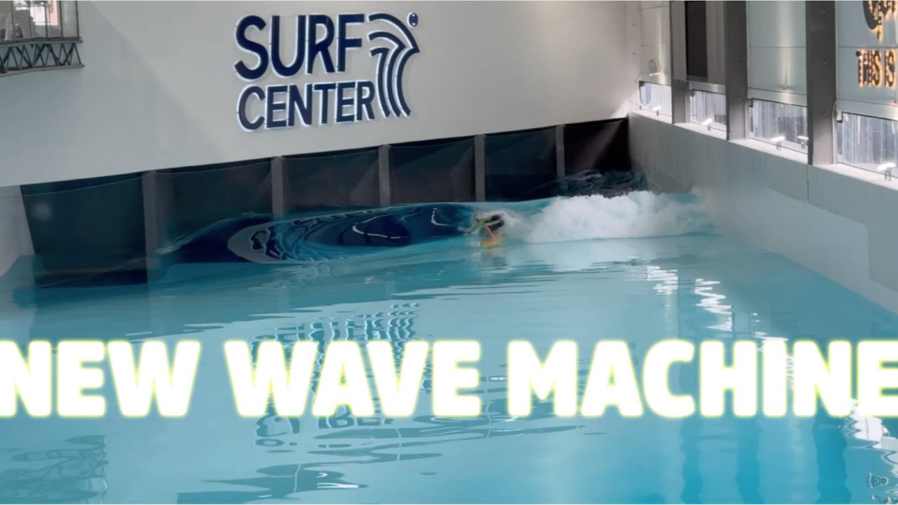 New Wave Machine! What Do You Think of This Wave? | Surf Center Curitiba
