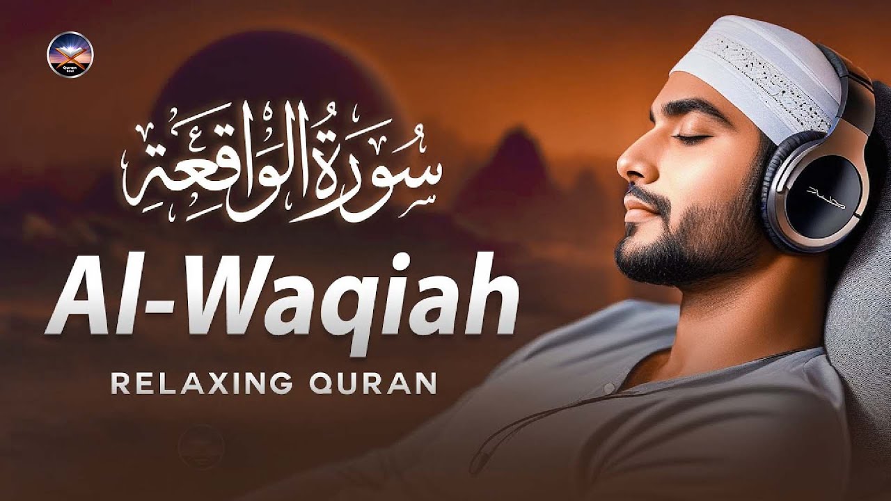 Surah Waqiah سورة الواقِعَة | Relax Your Mind Majestic Quranic Recitation #lofiquran | Quran soul