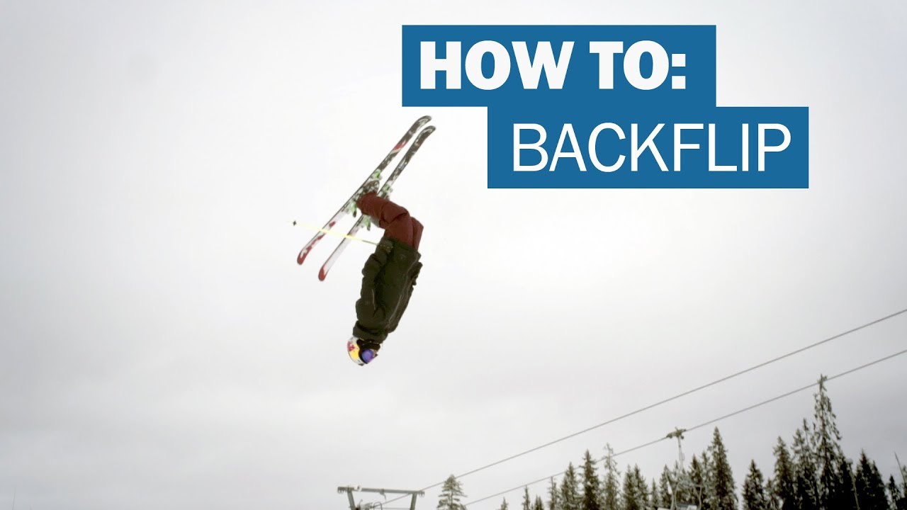 How to BACKFLIP on skis with Jesper Tjäder