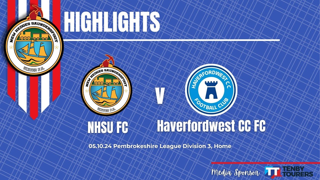 NHSU FC V Haverfordwest CC FC Home League - Highlights 05/10/2024