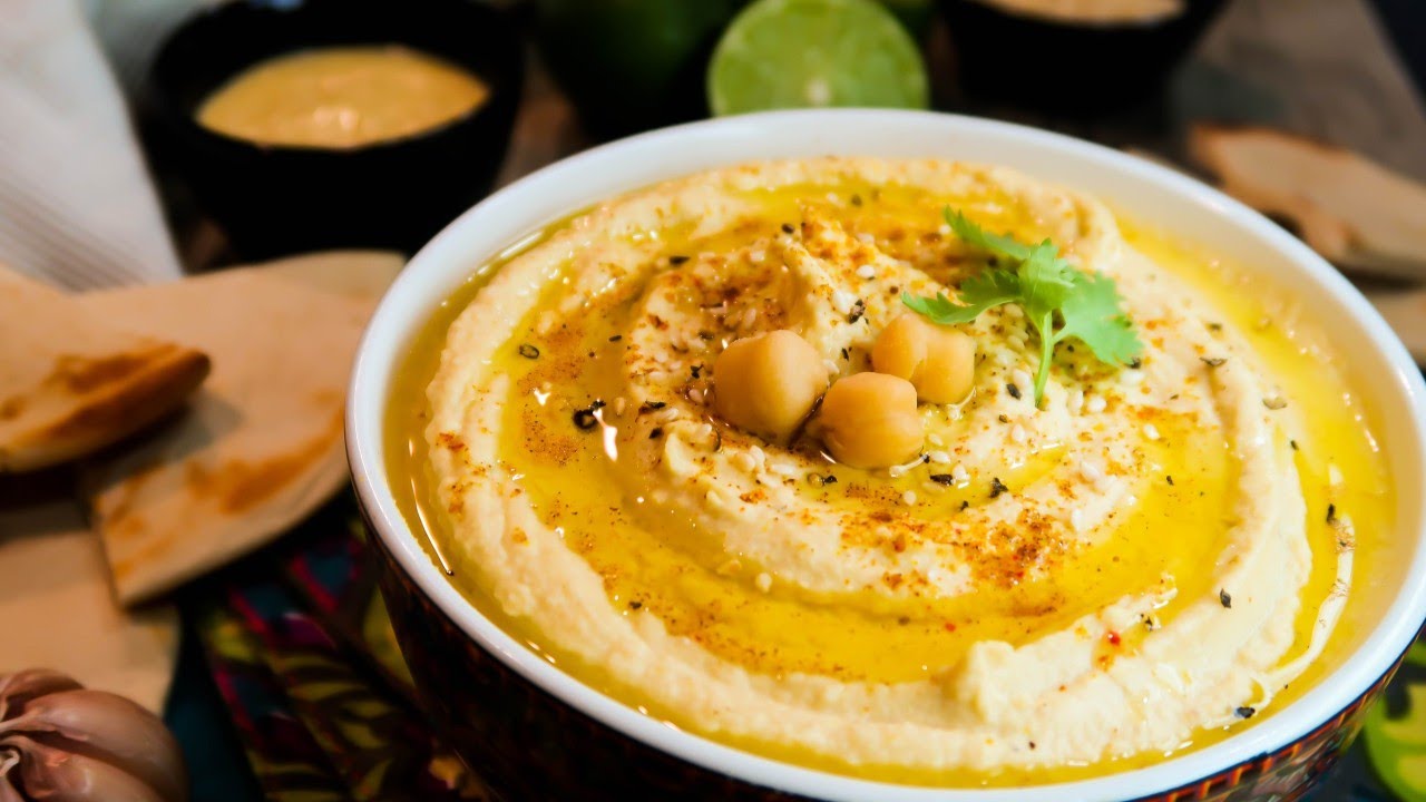 HUMMUS DE GARBANZO - COMIDA ÁRABE FÁCIL - CAPITULO # 82