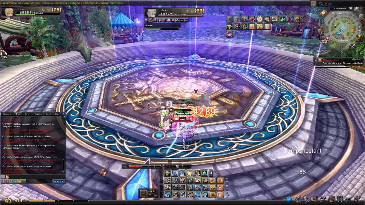 Aura Kingdom PvP | Ravager VS Ronin | Lv75