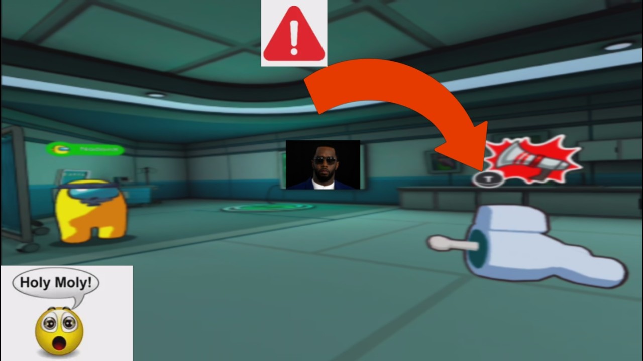 Playing among us but on vr part 2