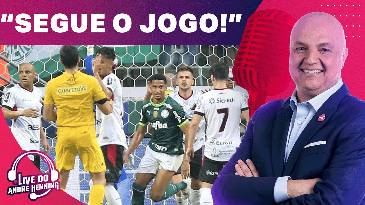 FOI FALTA? ANDRÉ HENNING COMENTA LANCE DO GOL DA VITÓRIA DO PALMEIRAS | CORTE DA LIVE DO ANDRÉ