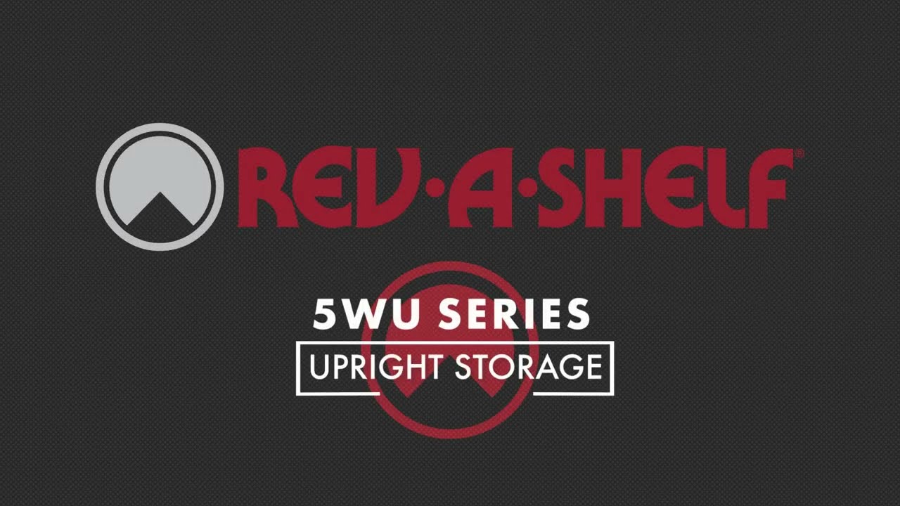 Rev-A-Shelf 5WU Series Upright Storage Pullout Organizer - Installations | KitchenSource.com