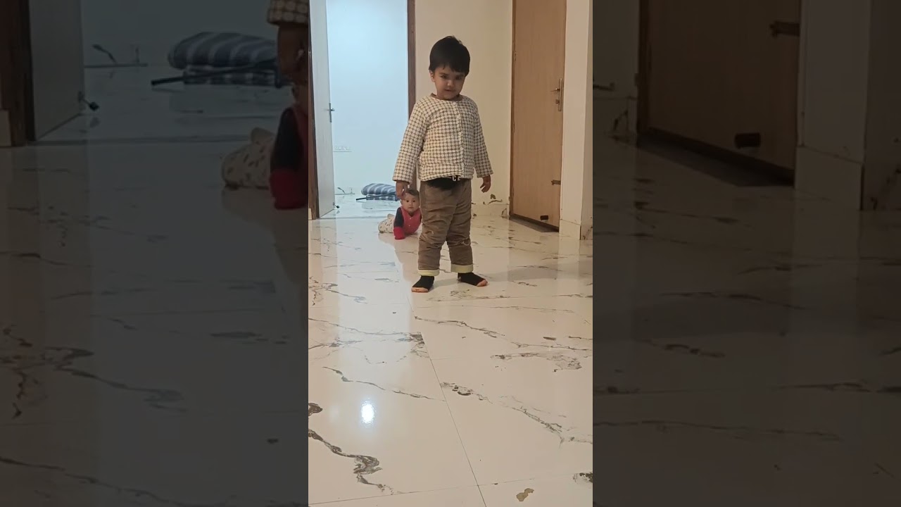 “Meri choti si explorer on duty 🐣”“Crawling today, running tomorrow 😄
