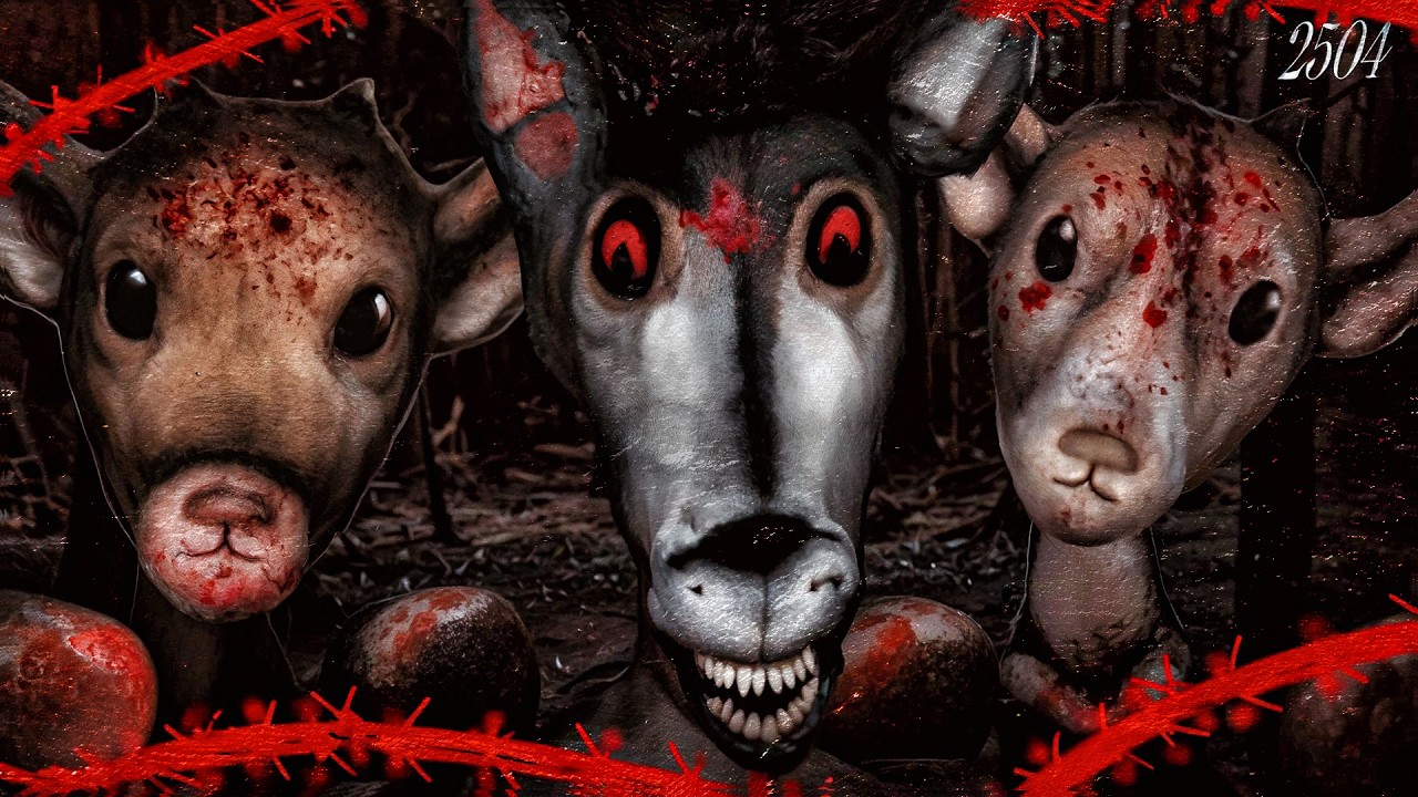 ОНИ НЕ ЗНАЛИ КТО ЗА ДВЕРЬЮ | Аналоговый Хоррор The Wolf and the Seven Little Goats