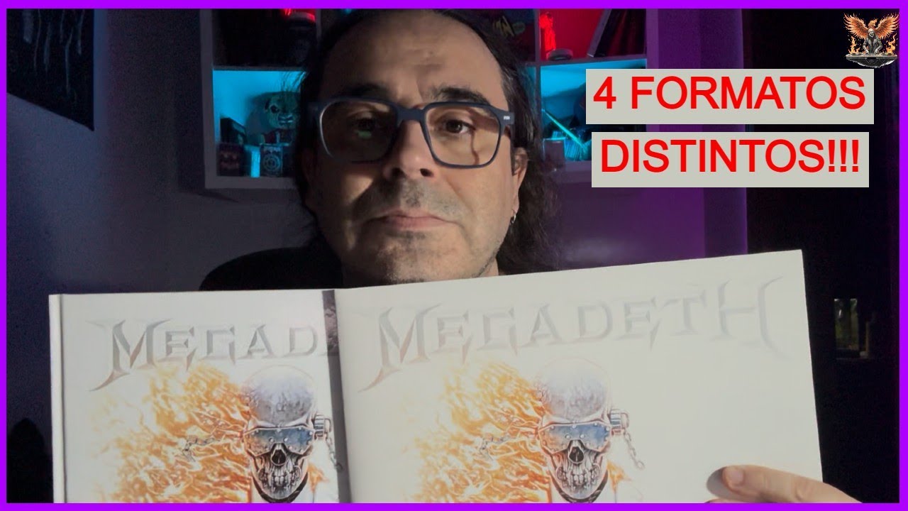 Me compro el nuevo disco de MEGADETH en 4 Formatos Distintos