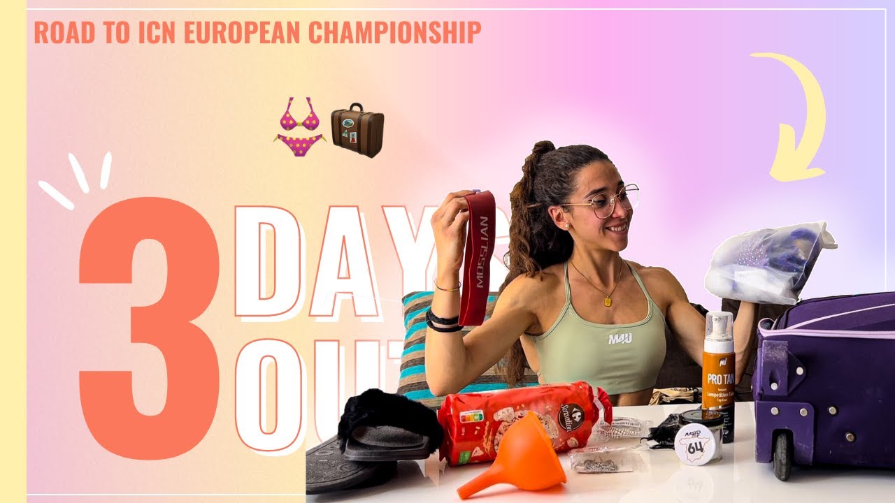 ⚠️ LO QUE NECESITAS para COMPETIR en BIKINI FITNESS | 3 DAYS OUT 👙✨