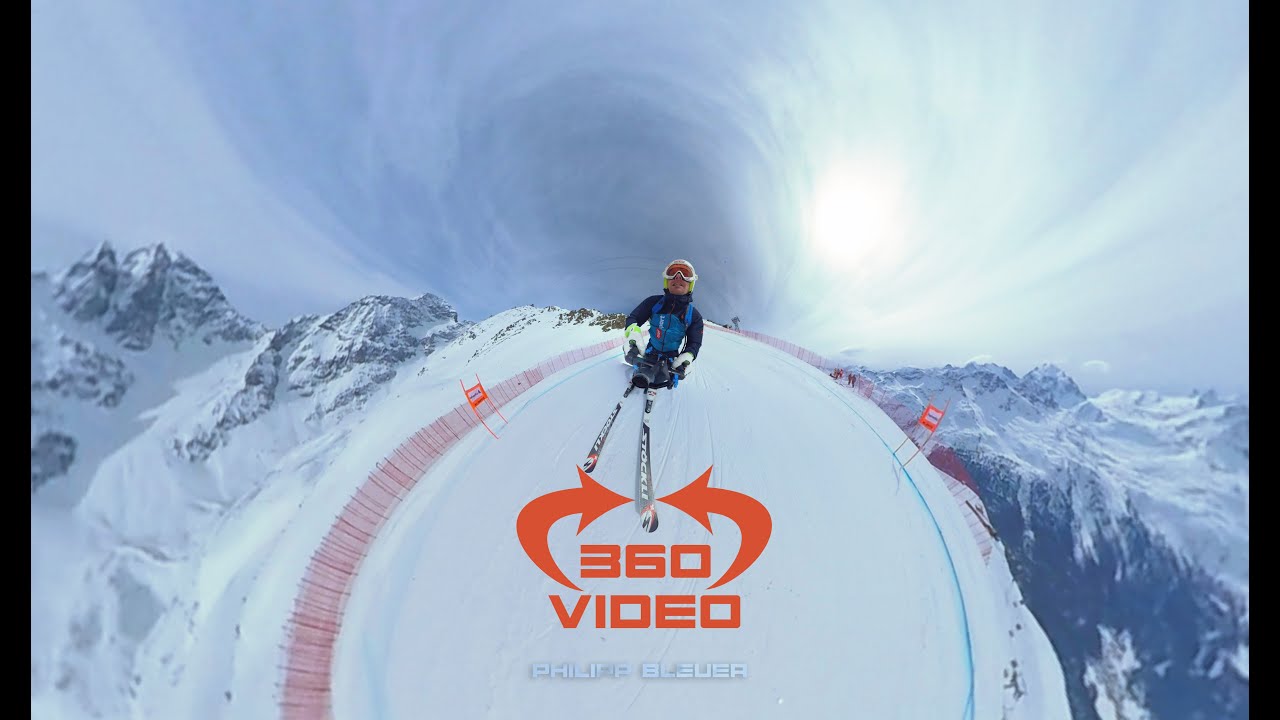 Bruno Kernen 360 Grad Kamerafahrt - Ski World Cup Finals 2016 - St. Moritz