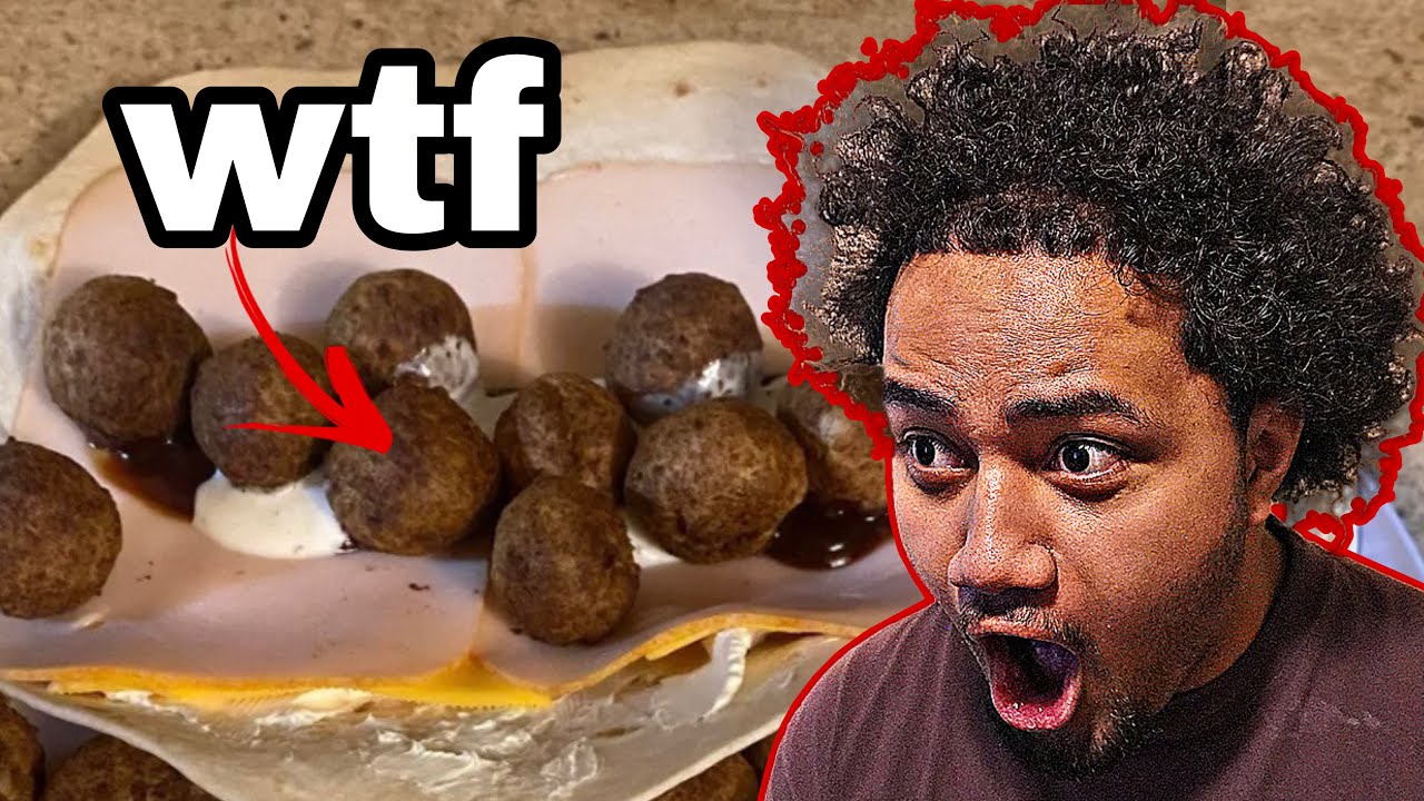 we tried the WORST Struggle Meals EVER...